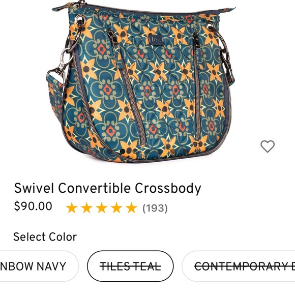 LUG SWIVEL, Tiles Teal, NWT - Picture 6 of 12